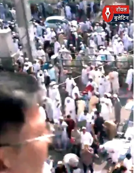 जयपुर में दिखी गंगा-जमुनी तहजीब, ईद पर नमाजियों पर बरसाए गए फूल