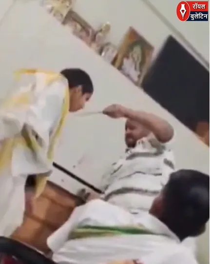 उज्जैन गुरुकुल में क्रूरता! बिस्तर बदलने पर छात्र की बेरहमी से पिटाई