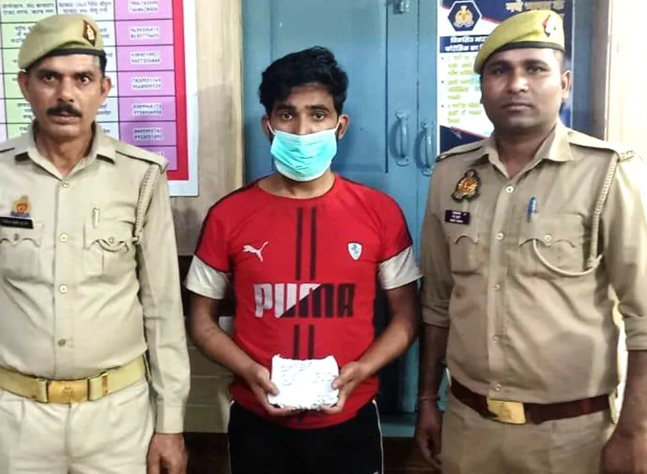 सहारनपुर में नशा तस्कर गिरफ्तार, 238 ग्राम चरस बरामद