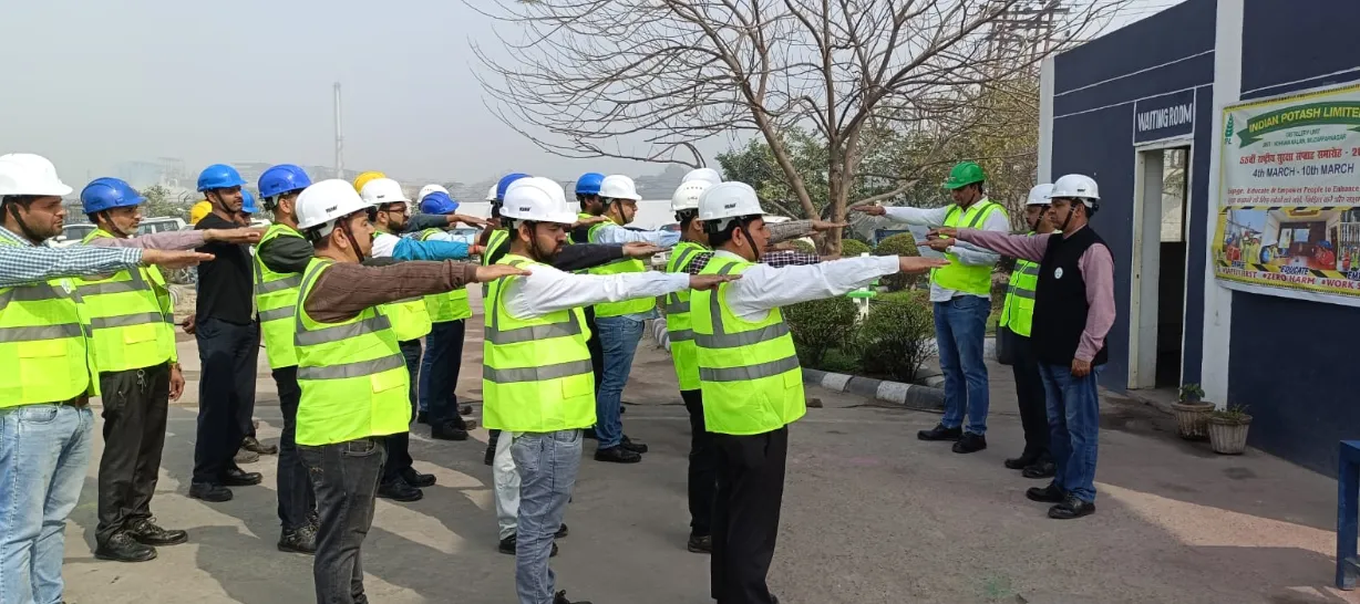 मुजफ्फरनगर: इंडियन पोटाश लिमिटेड रोहाना कलां में राष्ट्रीय सुरक्षा सप्ताह-2026 का शुभारम्भ
