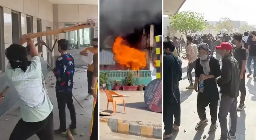 ईरान पर हमले के विरोध में कराची में कोहराम: अमेरिकी मरीन की गोलीबारी में 12 प्रदर्शनकारियों की मौत, दूतावास रणक्षेत्र बना