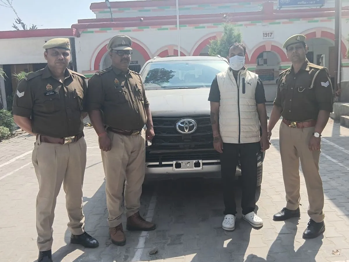 सहारनपुर में श्री राजपूत करणी सेना के अध्यक्ष गिरफ्तार, जमीन विवाद में की थी ताबड़तोड़ फायरिंग, पुलिस ने घेराबंदी कर दबोचा