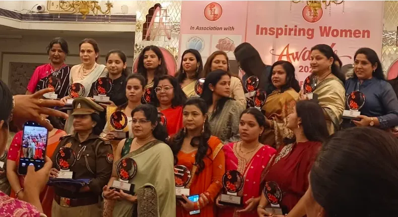 अंतरराष्ट्रीय महिला दिवस पर “इंस्पायरिंग वूमेन अवार्ड 2026” का भव्य आयोजन, 50 महिलाओं को किया गया सम्मानित