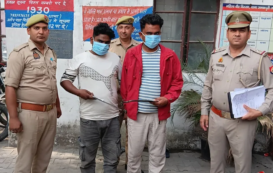 सहारनपुर थाना जनकपुरी पुलिस ने हत्या के प्रयास के दो आरोपियों को गिरफ्तार कर जेल भेजा