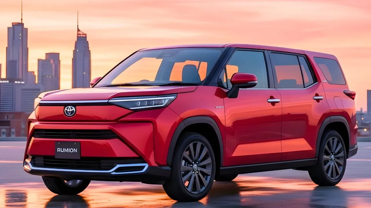 फैमिली के लिए बेस्ट 7 सीटर कार Toyota Rumion 2026 में मिलेंगे प्रीमियम फीचर्स और 26 KM माइलेज, कीमत जानकर चौंक जाएंगे