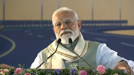 जहां बंद होता है कांग्रेस वालों के दिमाग का ताला, वहां से शुरू होता है हमारा काम : प्रधानमंत्री मोदी