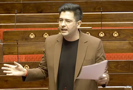 राज्यसभा में मोबाइल डेटा प्लान्स का विषय, राघव चड्ढा ने कहा- कंपनियां कर रही हैं अनयूज्ड डेटा की लूट 