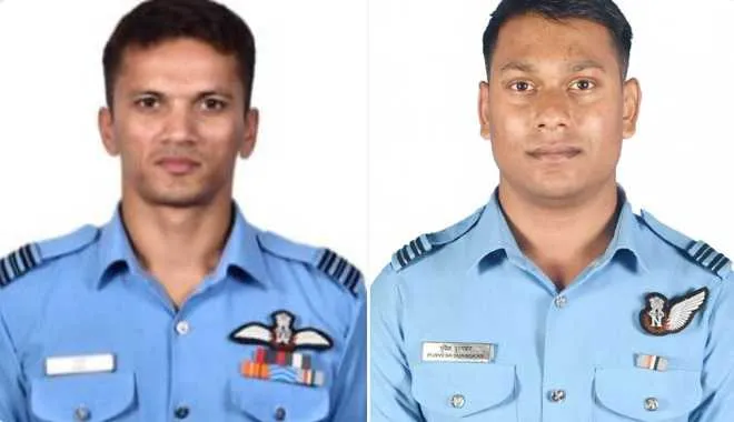 वायु सेना के सुखोई विमान दुर्घटना में दोनों पायलटो की मौत: नागपुर के फ्लाइट लेफ्टनेंट पूर्वेश दुरगकर और स्क्वॉड्रन लीडर अनुज वीरगति को प्राप्त