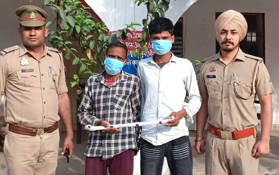 सहारनपुर: थाना गंगोह पुलिस ने हत्या के आरोपियों को गिरफ्तार कर आलाकत्ल पाइप बरामद किया