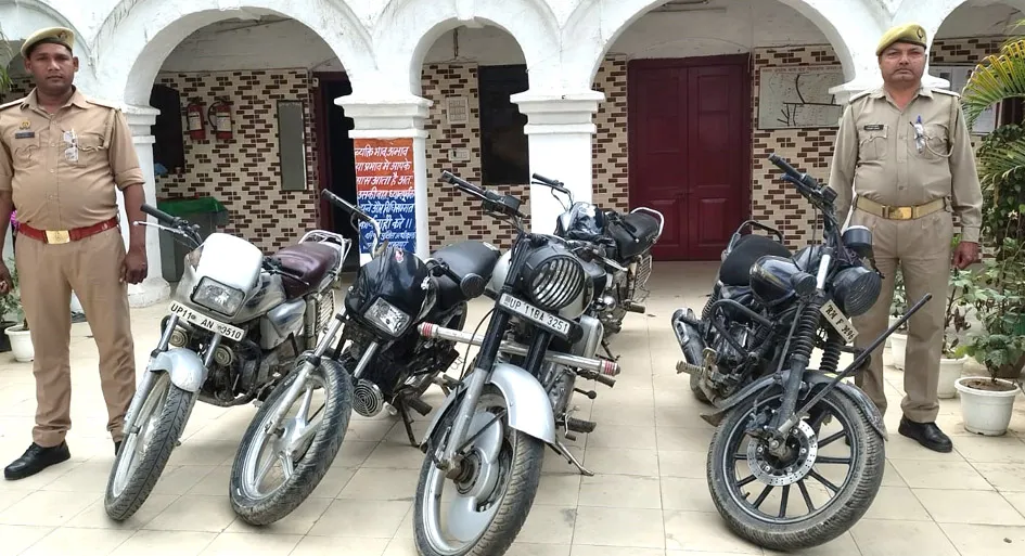 सहारनपुर: थाना चिलकाना पुलिस ने 7 वाहन सीज किए, बुलेट सवार समेत चालकों पर मामला दर्ज