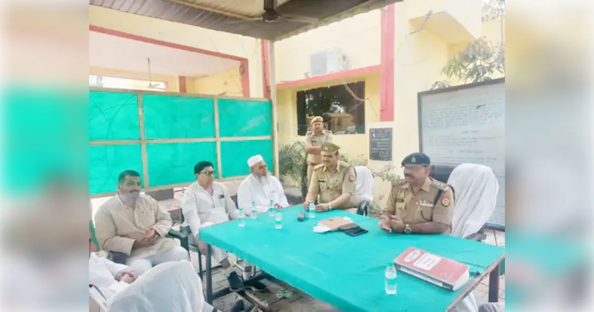 मुजफ्फरनगर के शाहपुर में शांतिपूर्ण ईद की तैयारी, शांति समिति की बैठक में हुआ मंथन