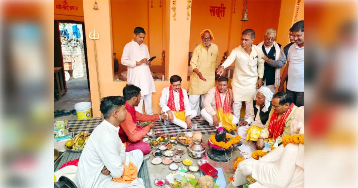 मुजफ्फरनगर: बेलडा में श्री साईं धाम मंदिर में हुई मूर्ति की प्राण प्रतिष्ठा