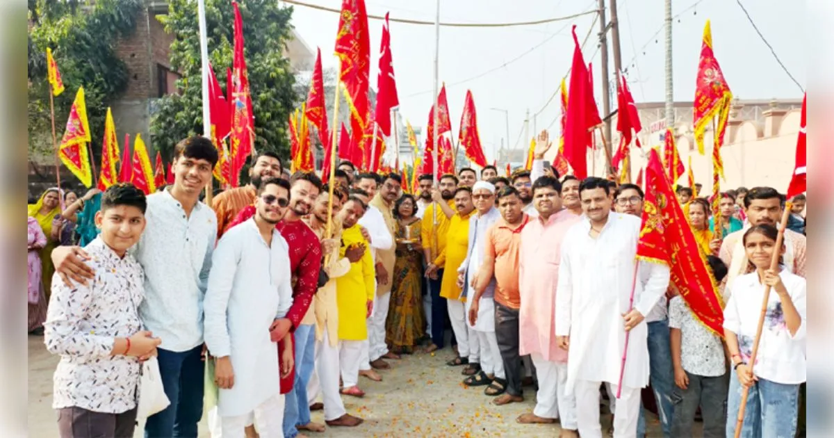 मुजफ्फरनगर के मीरापुर में प्राचीन श्रीशीतला माता मंदिर में सात दिवसीय मेला शुरु, ध्वज स्थापना के साथ आस्था की गूँज