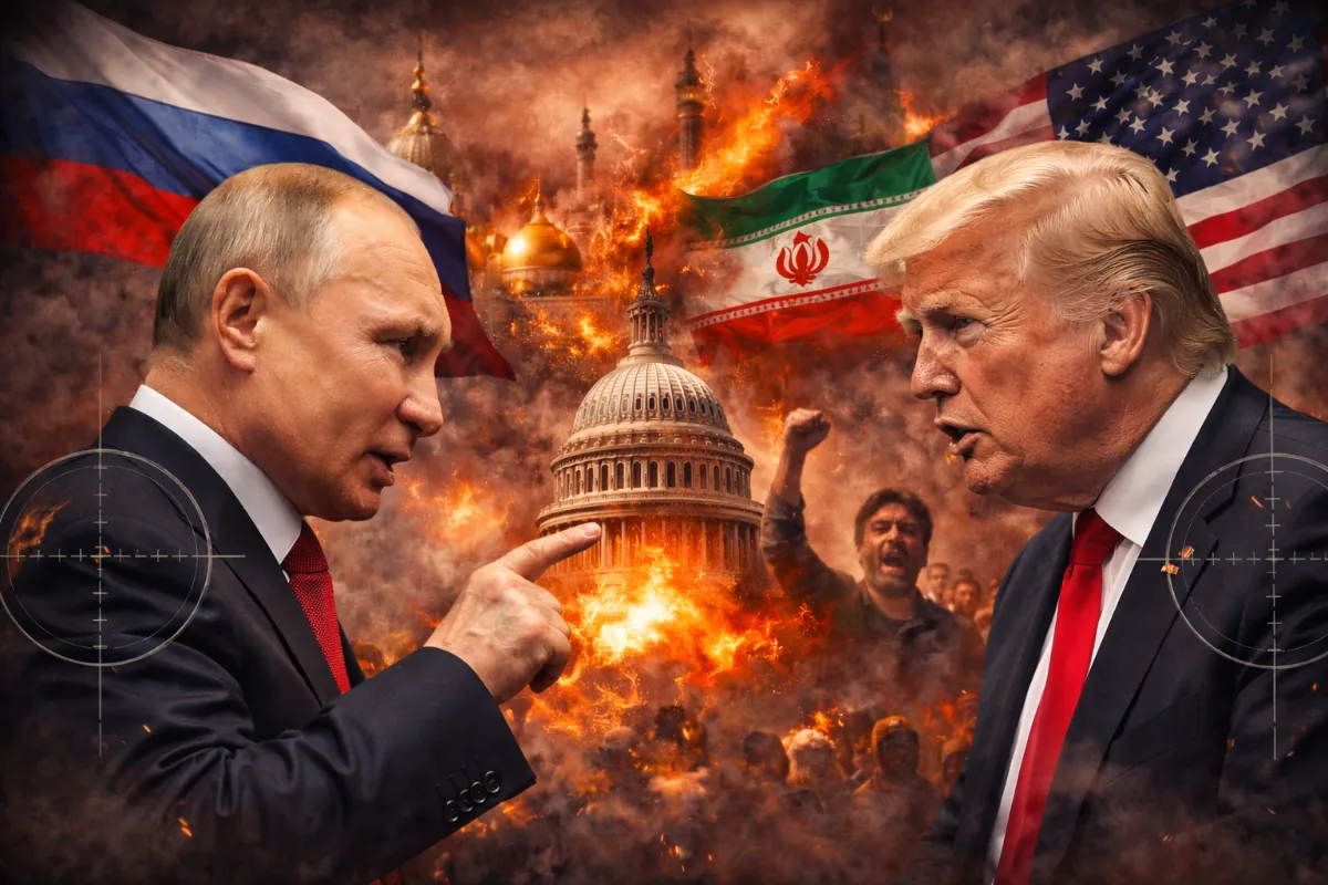 ईरान-इजरायल संघर्ष: रूस का अमेरिका पर बड़ा आरोप, 'ईरान में तख्तापलट करना चाहती है अमेरिकी सरकार'