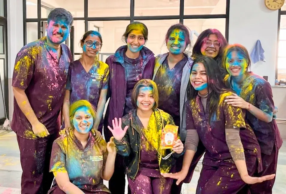 टीएमयू कैंपस में होली का रंगारंग जश्न, उत्साह और उमंग से सराबोर दिखे छात्र