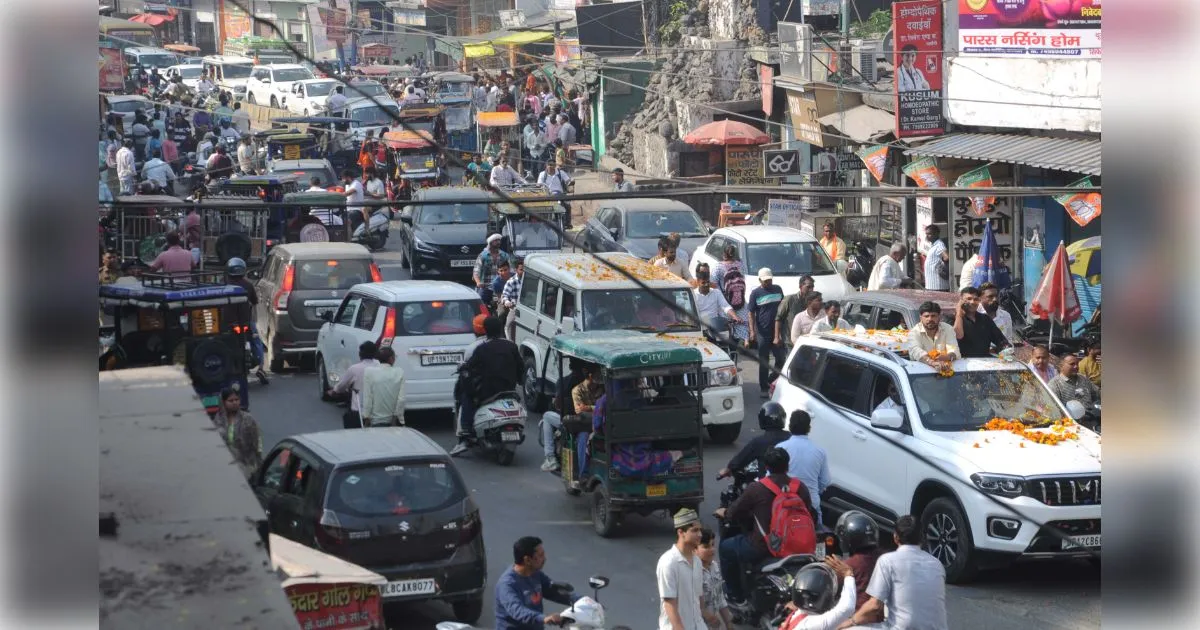 शामली में सड़कों पर 'जाम का झाम', जिम्मेदार दिखे नदारद