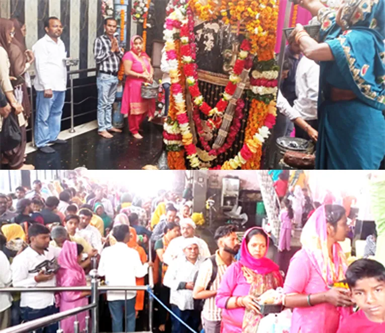 मुजफ्फरनगर: भक्तिमय माहौल में मना सिद्ध पीठ शनिधाम का स्थापना दिवस, भंडारे में उमड़ी श्रद्धालुओं की भीड़