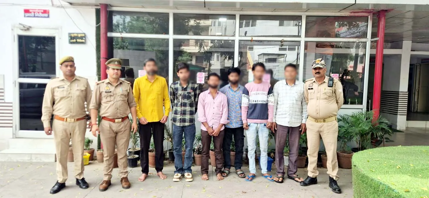 मुजफ्फरनगर: पुलिस की बड़ी दबिश, अलग-अलग इलाकों से 6 शातिर वारंटी गिरफ्तार