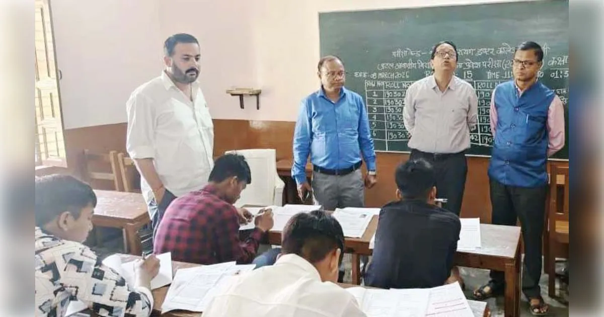 शामली में अटल आवासीय विद्यालय प्रवेश परीक्षा संपन्न, 156 विद्यार्थियों ने दी परीक्षा