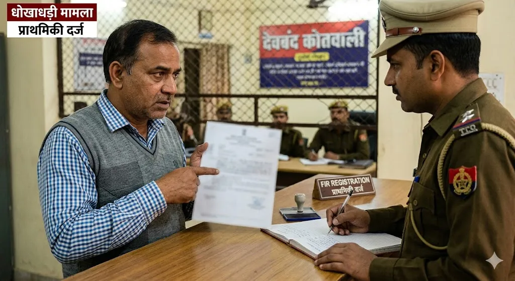 देवबंद: दोस्ती में दगा! विदेश जाने के नाम पर युवक से ₹1.70 लाख हड़पे, चेक बाउंस होने पर खुली पोल