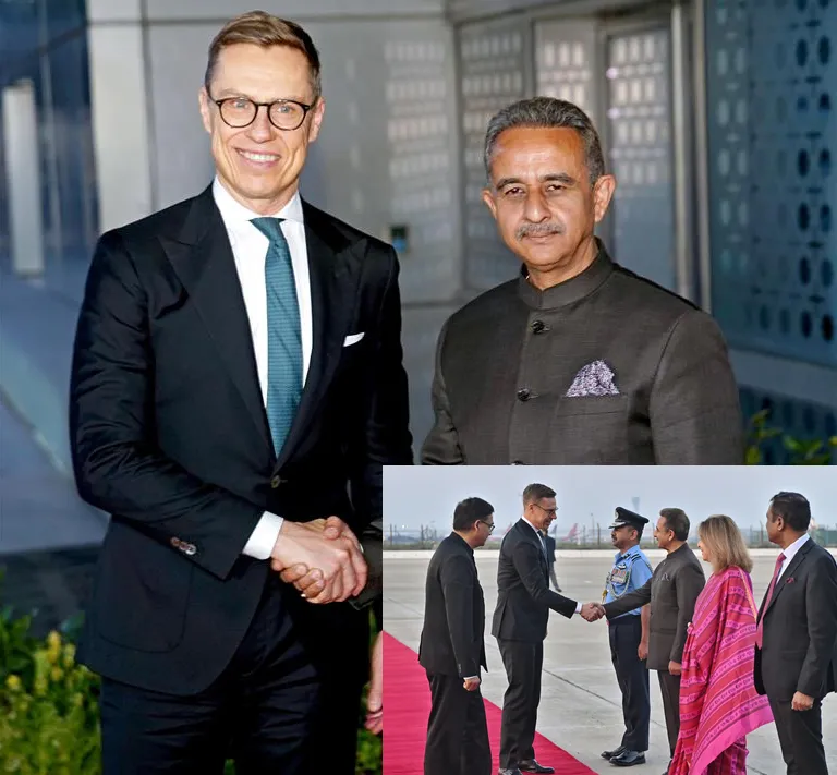 भारत-फिनलैंड के बीच दोस्ती का नया अध्याय: राष्ट्रपति अलेक्जेंडर स्टब की राजकीय यात्रा शुरू