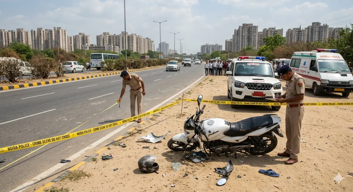 नोएडा-ग्रेटर नोएडा की सड़कों पर तेज़ रफ्तार का तांडव: महिला, बुजुर्ग और मासूम समेत 6 लोगों की दर्दनाक मौत