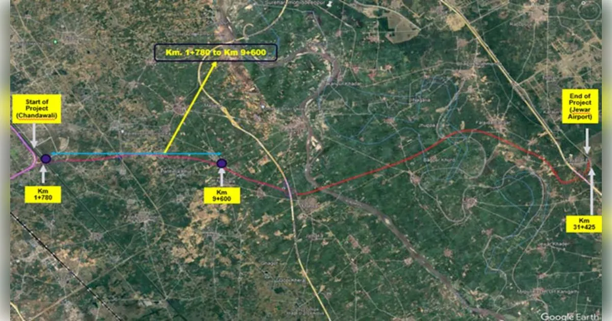 एनसीआर में रफ्तार लगेंगे पंख: जेवर एयरपोर्ट और दिल्ली-मुंबई एक्सप्रेसवे को जोड़ने वाले कॉरिडोर को मिली हरी झंडी
