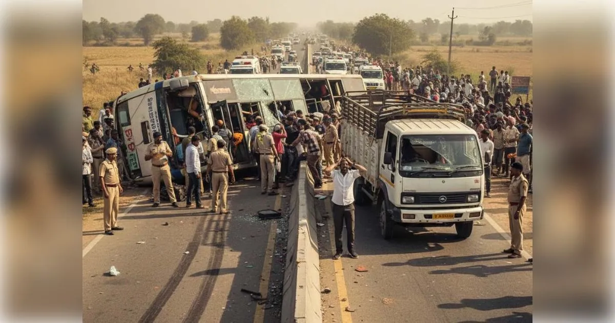 हरियाणा: जींद में चालक की वीडियो कॉल 50 जिंदगियों पर पड़ी भारी, चालक समेत 13 की हालत गंभीर