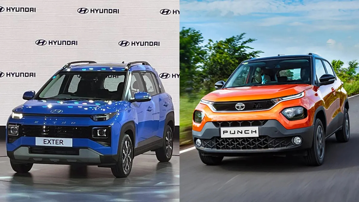 Tata Punch Vs Hyundai Exter 2026 कौन सी माइक्रो SUV है सबसे बेहतर खरीदने से पहले जानें पूरी तुलना