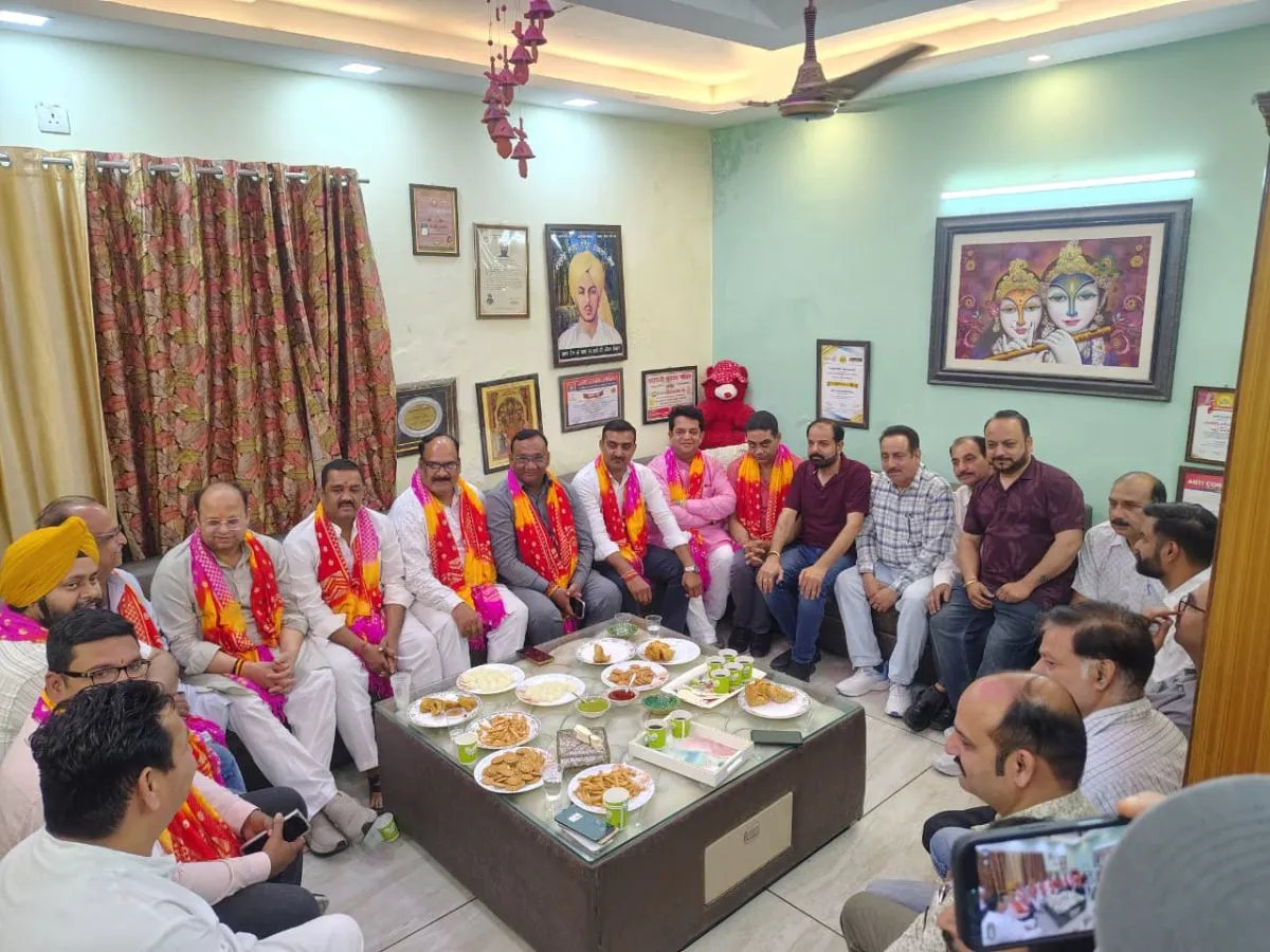 मुजफ्फरनगर: समर्पित युवा समिति ने किया भाजपा के नवनियुक्त जिला पदाधिकारियों का भव्य अभिनंदन; गांधी कॉलोनी में गूंजा 'सेवा और समर्पण' का संकल्प