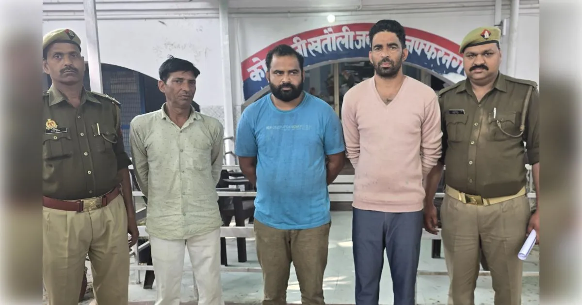मुजफ्फरनगर के खतौली में विभिन्न मुकदमों में वांछित चार वारंटी गिरफ्तार, पुलिस ने अदालत में किया पेश