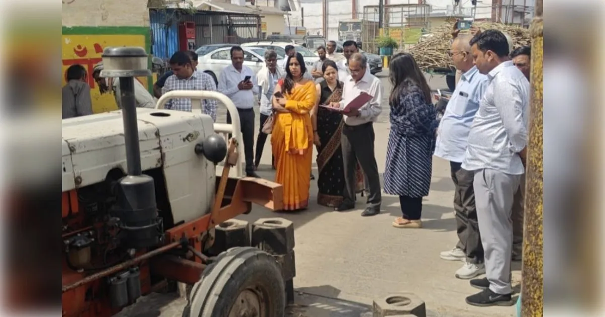मुजफ्फरनगर के खतौली में गन्ना तौल कांटों की जांच, गन्ना किसानों के हितों की रक्षा को विभाग सख्त