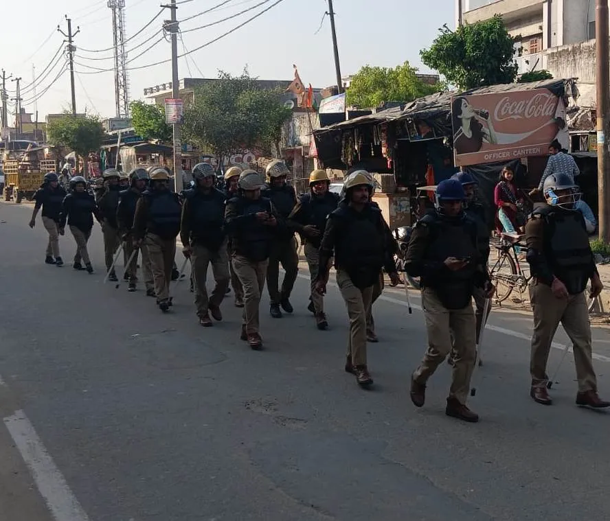 मुरादाबाद में होली की सुरक्षा को लेकर पुलिस अलर्ट, चप्पे-चप्पे पर सख्त पहरा