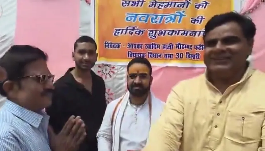 मुरादाबाद: विधायक मोहम्मद फहीम इरफान की अनोखी पहल, भतीजी की शादी में शुद्ध शाकाहारी और ‘व्रत काउंटर’ की व्यवस्था