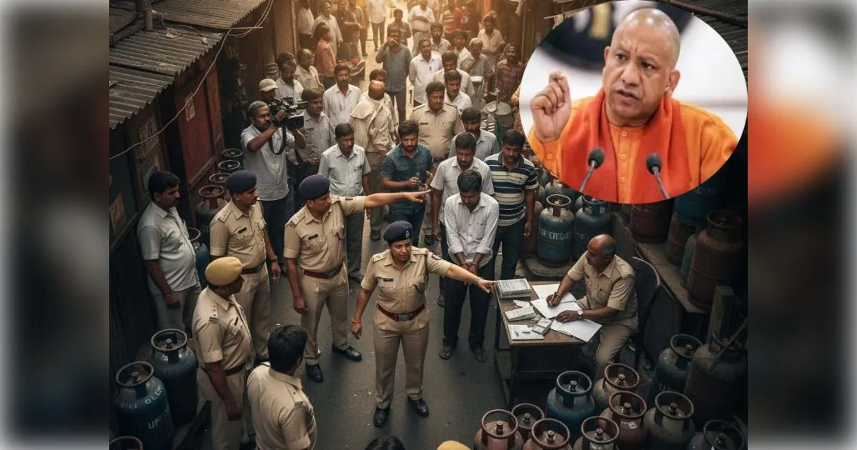 योगी सरकार का एलपीजी कालाबाजारी पर बड़ा एक्शन, अब तक 4,816 छापे, 70 एफआईआर और 10 गिरफ्तार