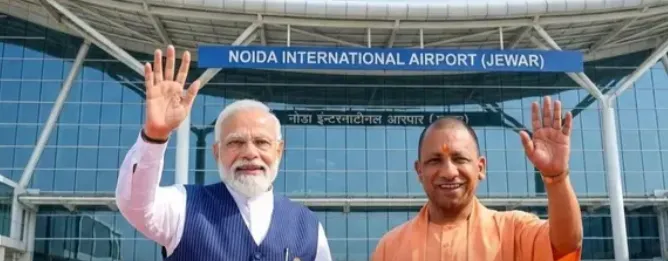 नोएडा एयरपोर्ट के उद्घाटन से पहले सुरक्षा बढी, पांच नई पुलिस चौकियां बनाई