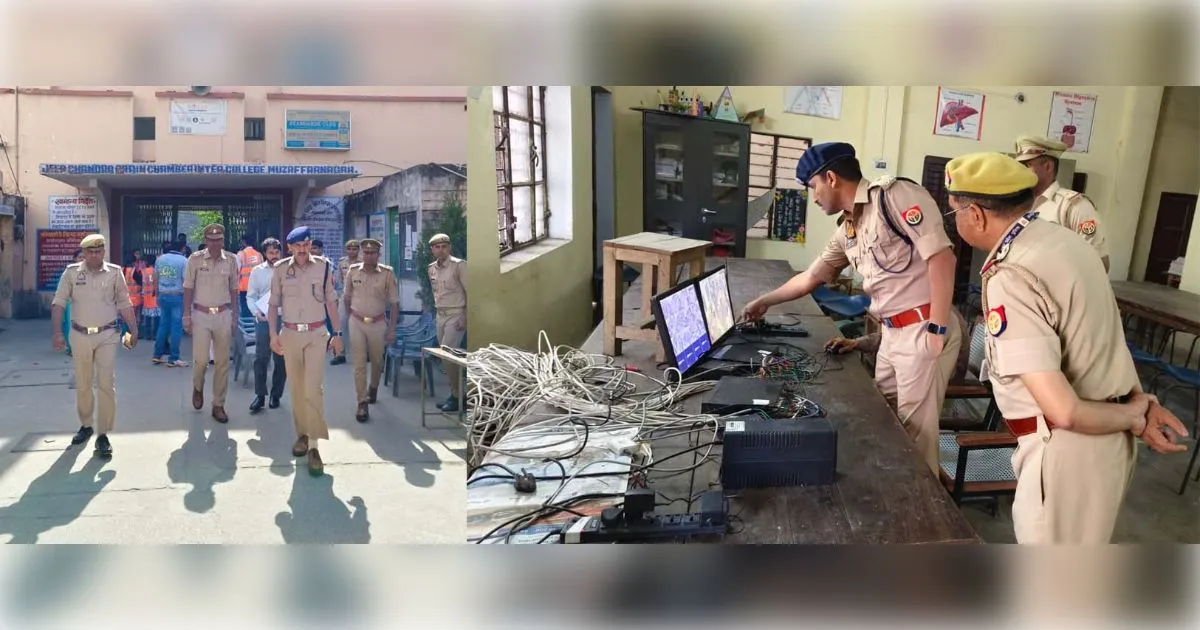 मुजफ्फरनगर:पहले दिन 4,526 अभ्यर्थियों ने छोड़ी दरोगा भर्ती परीक्षा 