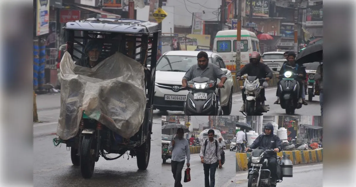 शामली में मौसम का तीखा यू-टर्न: दो दिन की बारिश से 10 डिग्री लुढ़का पारा