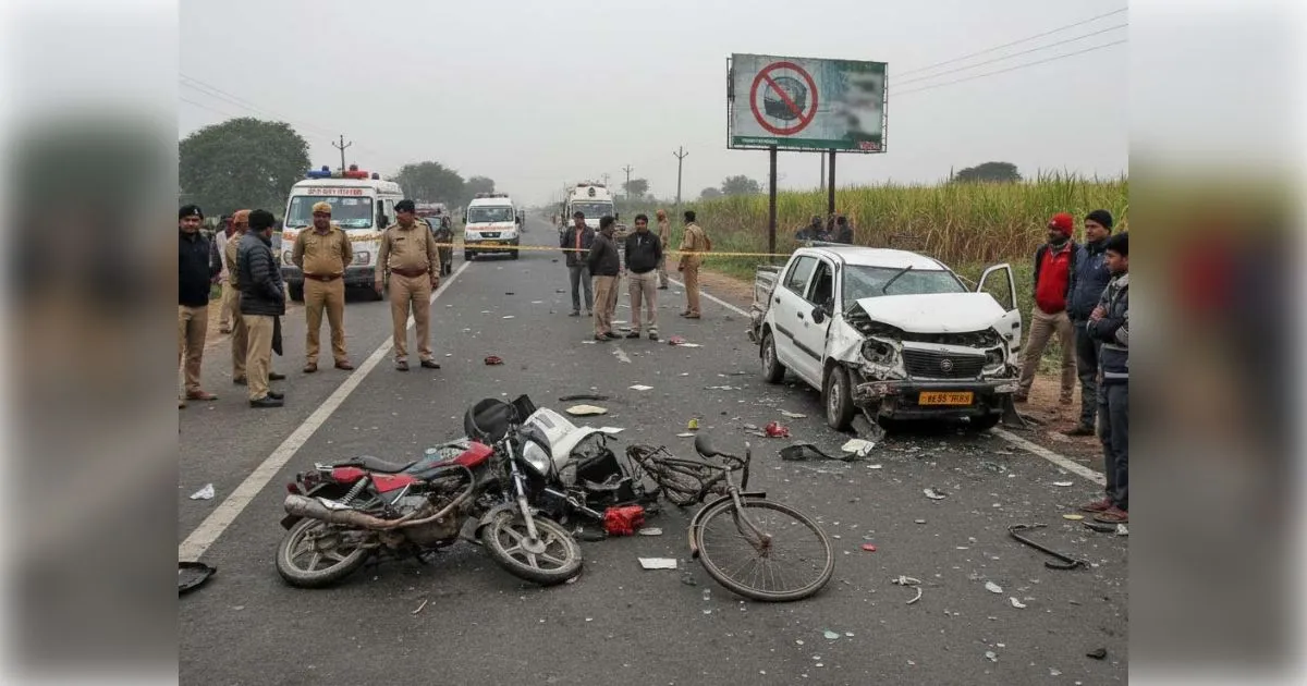 शामली में रफ्तार और लापरवाही ने छीनी 7 जिंदगियां,एसपी ने जारी की चेतावनी