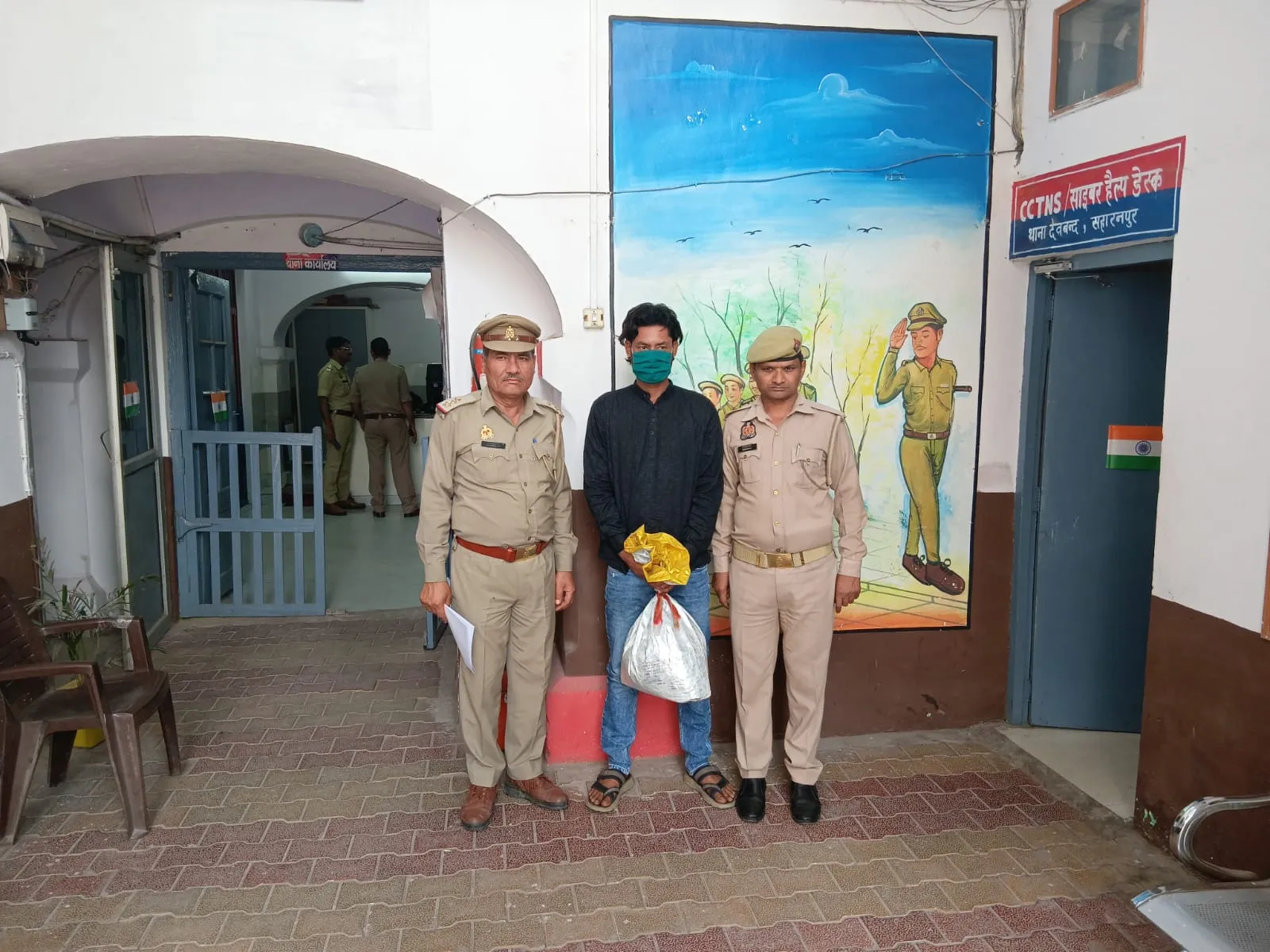 सहारनपुर मुठभेड़: हत्या के प्रयास का आरोपी घायल, पुलिस ने किया गिरफ्तार