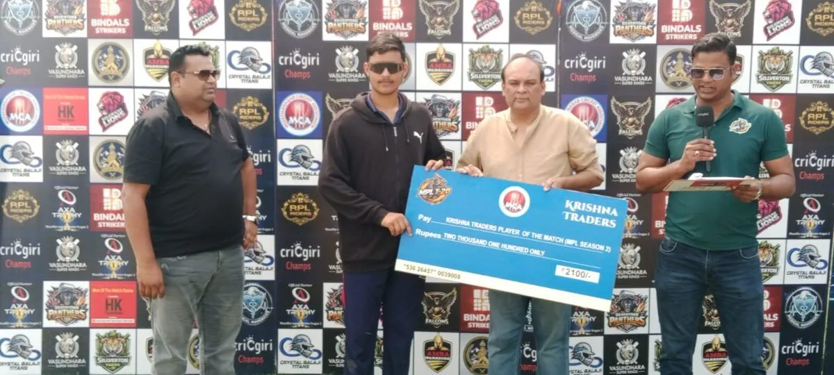 मुजफ्फरनगर प्रीमियर लीग: रोमांचक मुकाबले में क्रिस्टल बालाजी टाइटंस की जीत, सिल्वरटन पैंथर्स को 1 विकेट से हराया