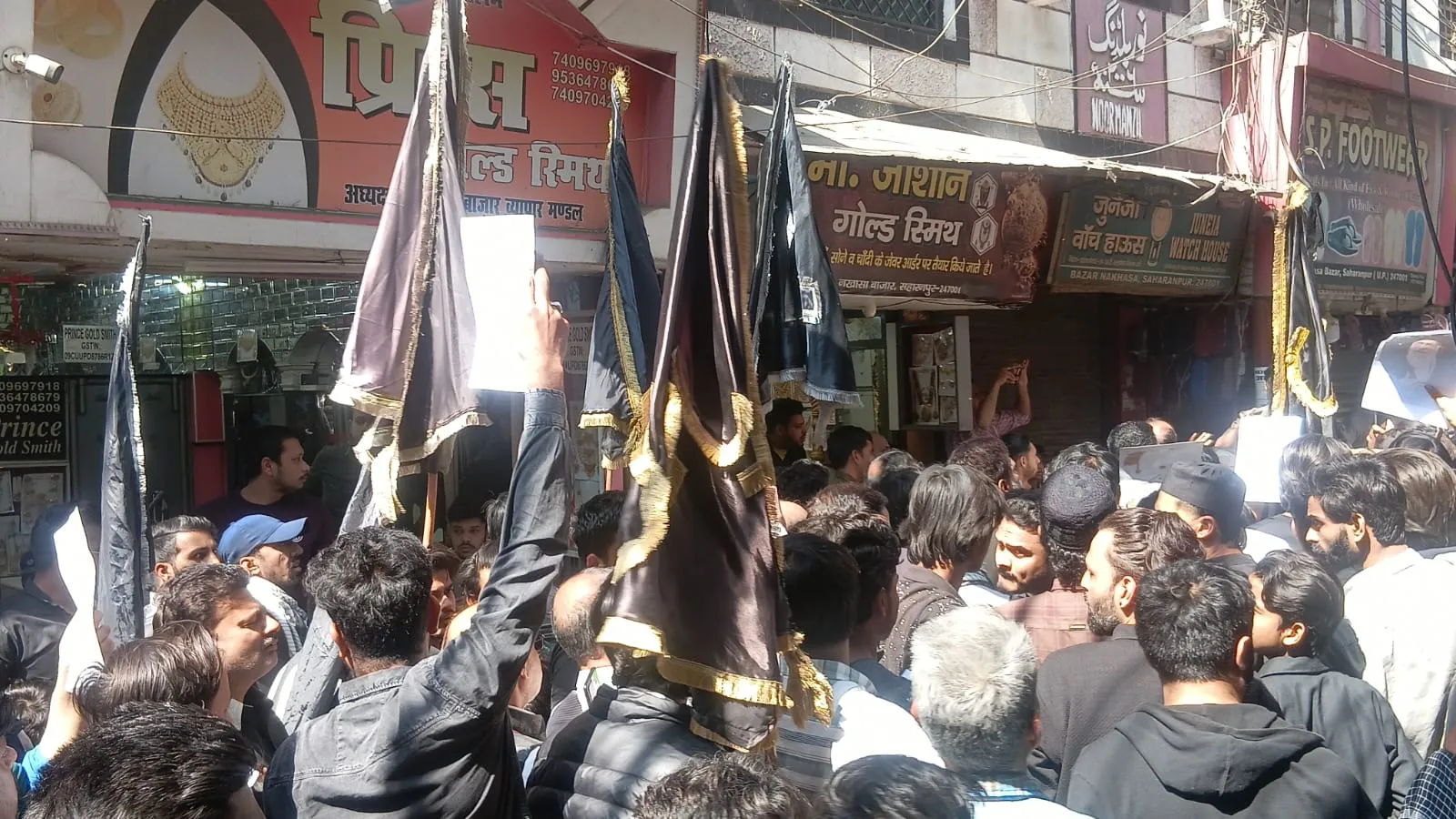 सहारनपुर में उमड़ा शिया समुदाय का सैलाब: आयतुल्लाह खामनेई की शहादत पर जताया शांतिपूर्ण विरोध