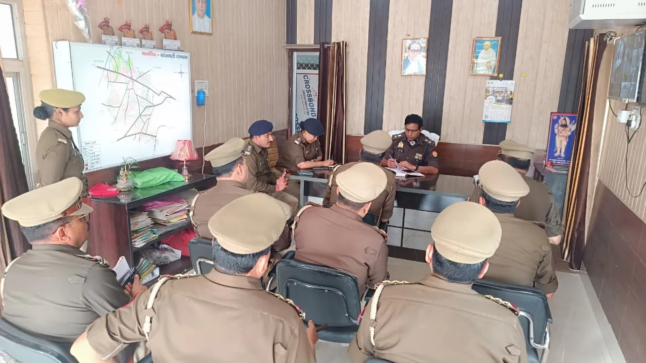 मुजफ्फरनगर: एसएसपी ने किया जानसठ थाने का औचक निरीक्षण, विवेचकों को दिए सख्त निर्देश