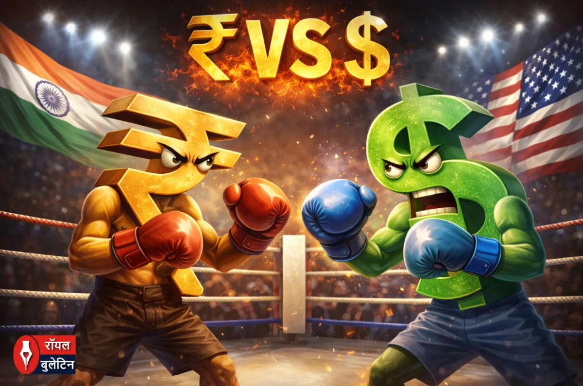 रुपया ऐतिहासिक निचले स्तर पर: डॉलर के मुकाबले 92 के पार, मिडिल-ईस्ट में तनाव का बढ़ा असर