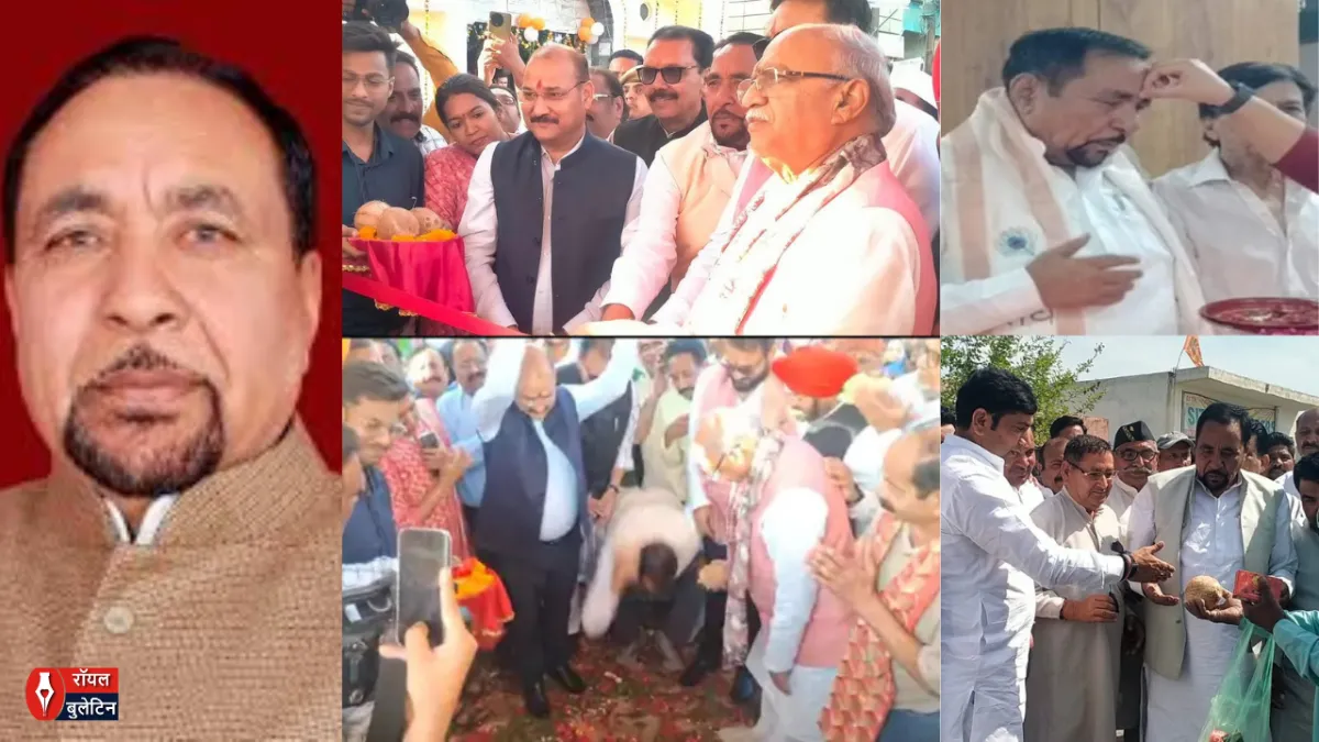 मेरठ नौचंदी में 'नारियल' फोड़ने पर फिर चर्चा में रालोद विधायक गुलाम मोहम्मद, पहले सोमेंद्र तोमर के साथ किया था हवन !