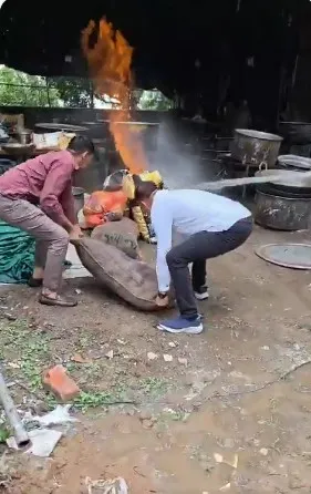 जयपुर के इस्कॉन मंदिर में लगी आग, राजस्थान सीएम के दौरे से ठीक पहले बड़ा हादसा टला