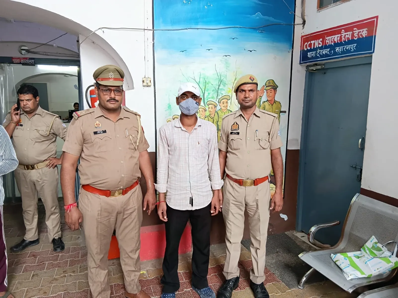 देवबंद में हत्या के प्रयास का वांछित अभियुक्त गिरफ्तार, ग्रीन सिटी कालोनी से पुलिस ने दबोचा
