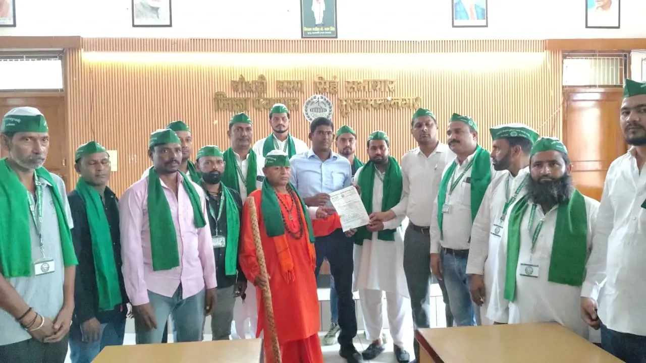 मुजफ्फरनगर में भाकियू लाल बहादुर शास्त्री ने नौ सूत्रीय मांगों को लेकर उठाई आवाज, राष्ट्रपति को सौंपा ज्ञापन