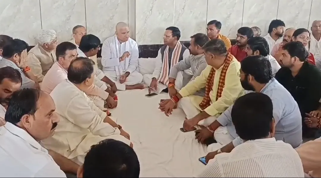 अनिल शर्मा की श्रद्धांजलि सभा में पहुंचे BJP प्रदेश अध्यक्ष पंकज चौधरी! बोले- परिवार और पार्टी को हुई बड़ी क्षति