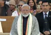 दिल्ली: गांधी स्मृति में प्रार्थना सभा में शामिल हुए प्रधानमंत्री मोदी, श्रद्धांजलि अर्पित की